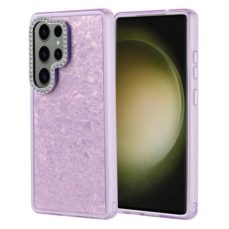 Galaxy S25 Ultra Kılıf Taşlı Tasarımlı Zore Kapi Kapak