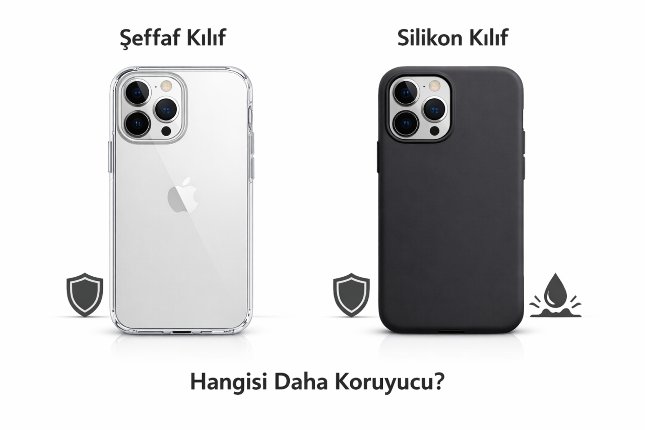 Şeffaf Kılıf mı Silikon Kılıf mı? Hangisi Daha Koruyucu?