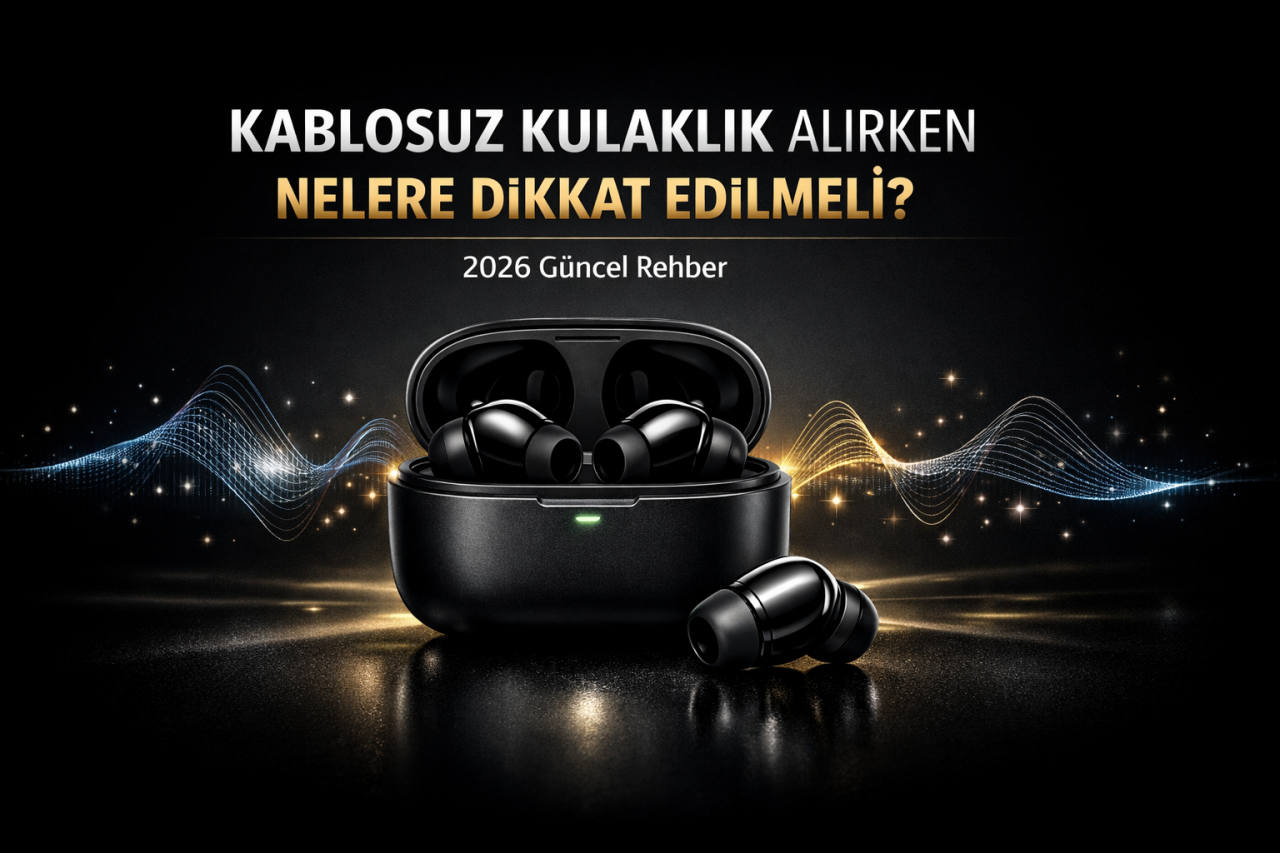 Kablosuz Kulaklık Alırken Nelere Dikkat Edilmeli? (2026 Güncel Rehber + En Doğru Seçim Taktikleri)
