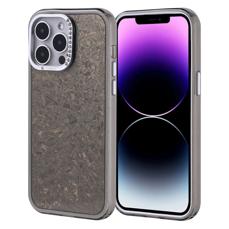 Apple iPhone 15 Kılıf Taşlı Tasarımlı Zore Kapi Kapak