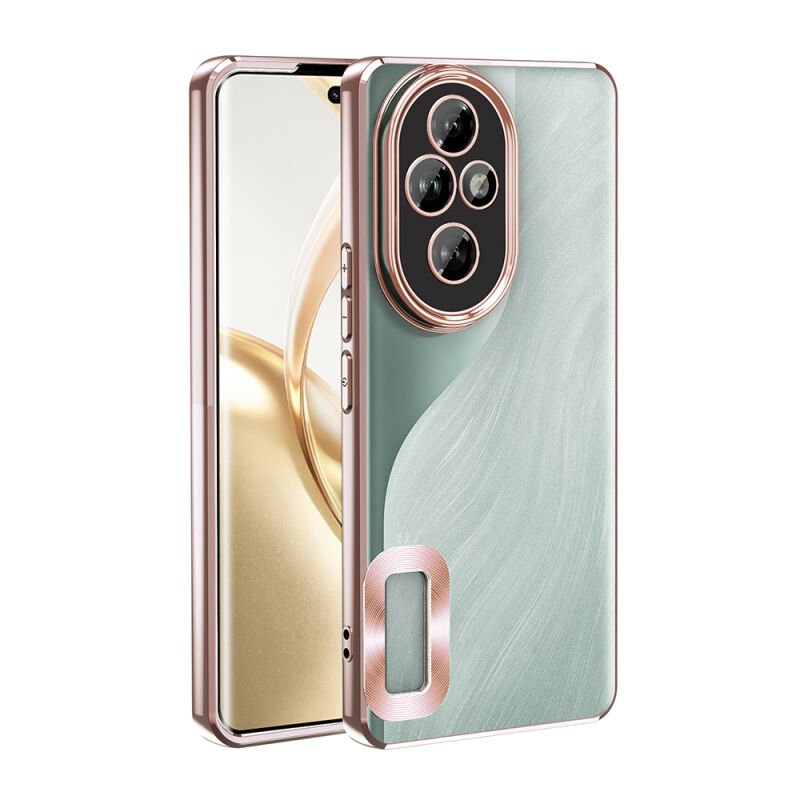 Honor 200 Pro Kılıf Kamera Korumalı Logo Gösteren Zore Omega Kapak