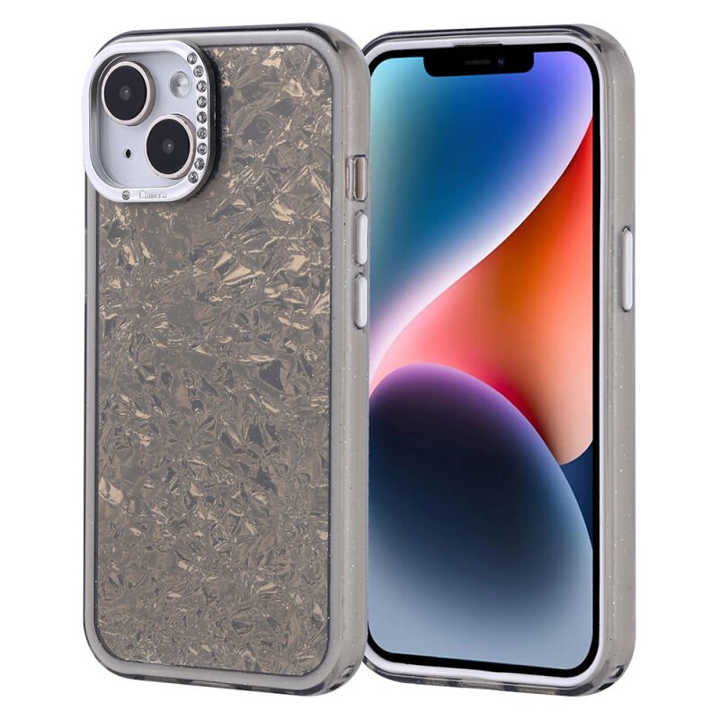 Apple iPhone 13 Kılıf Taşlı Tasarımlı Zore Kapi Kapak