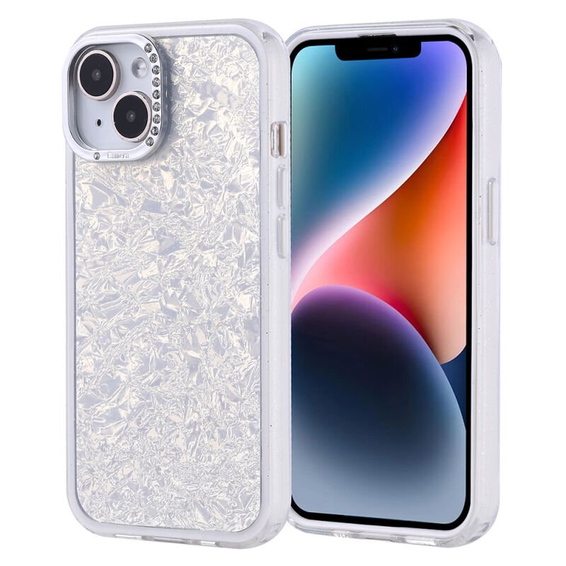 Apple iPhone 13 Kılıf Taşlı Tasarımlı Zore Kapi Kapak