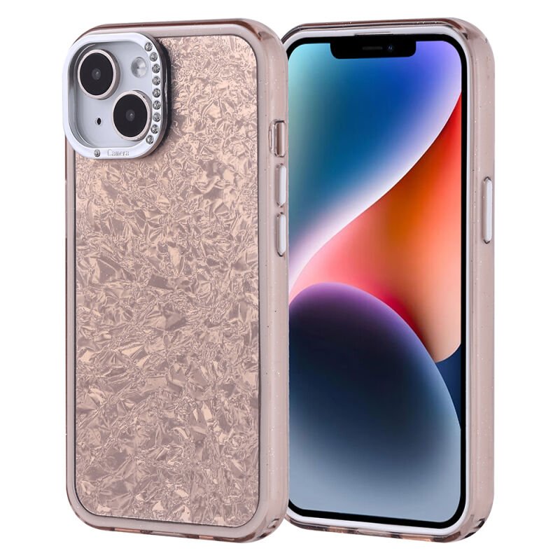 Apple iPhone 13 Kılıf Taşlı Tasarımlı Zore Kapi Kapak