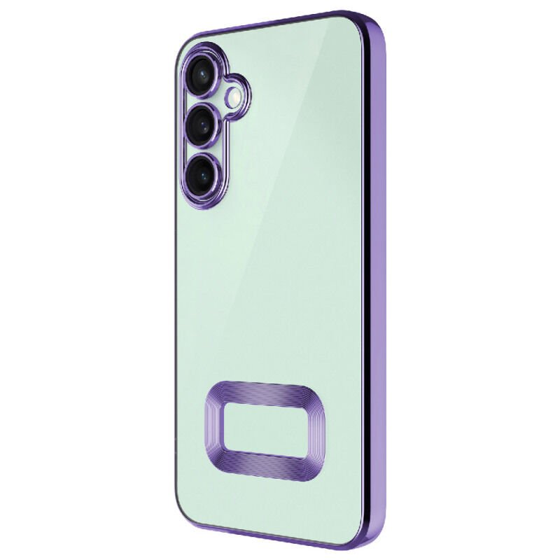 Galaxy A56 Kılıf Kamera Korumalı Logo Gösteren Zore Omega Kapak