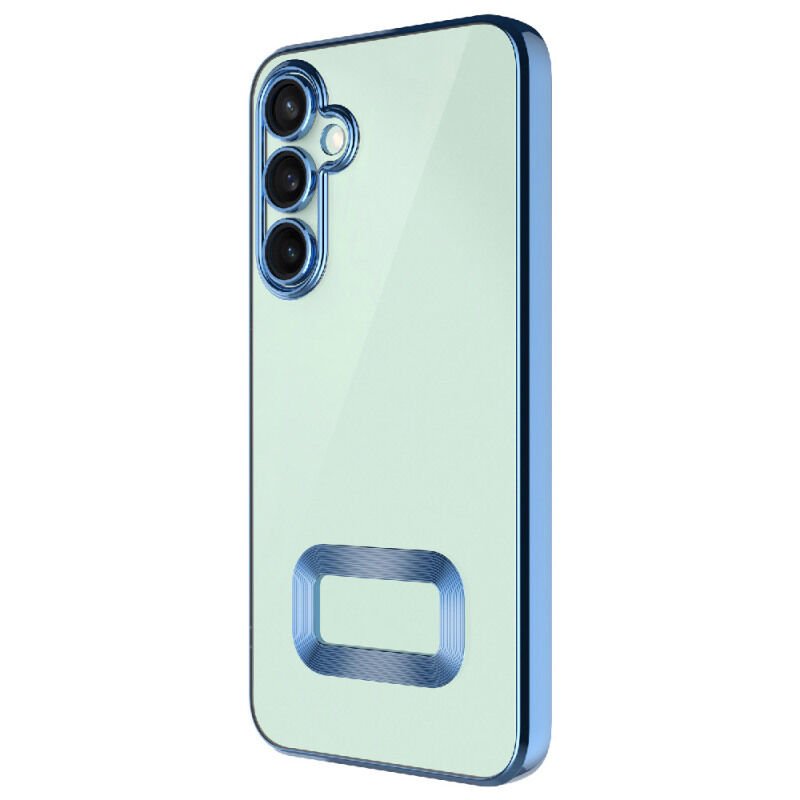 Galaxy A56 Kılıf Kamera Korumalı Logo Gösteren Zore Omega Kapak