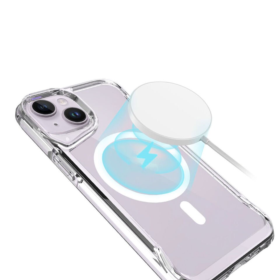 Apple iPhone 14 Kılıf Zore M-safe Şarj Özellikli T-Max M-safe Kapak