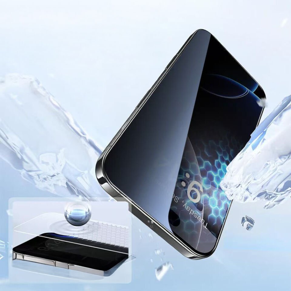 Apple iPhone 16 Pro Max Zore 3D Mobi HD Temperli Cam Ekran Koruyucu