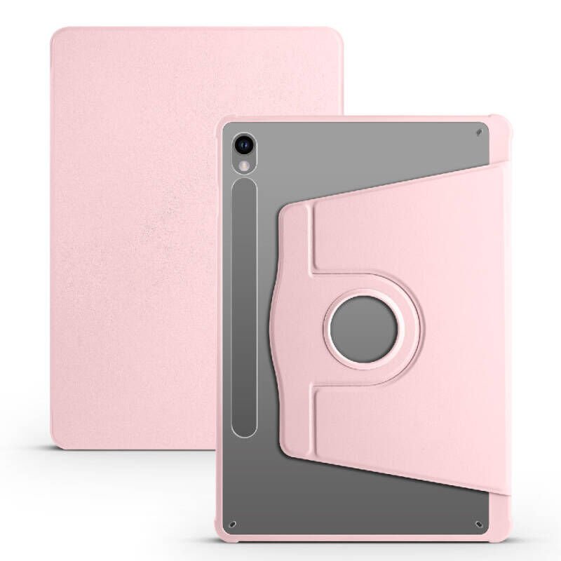 Galaxy Tab S9 Kılıf Zore Termik Kalem Bölmeli Dönebilen Standlı Kılıf