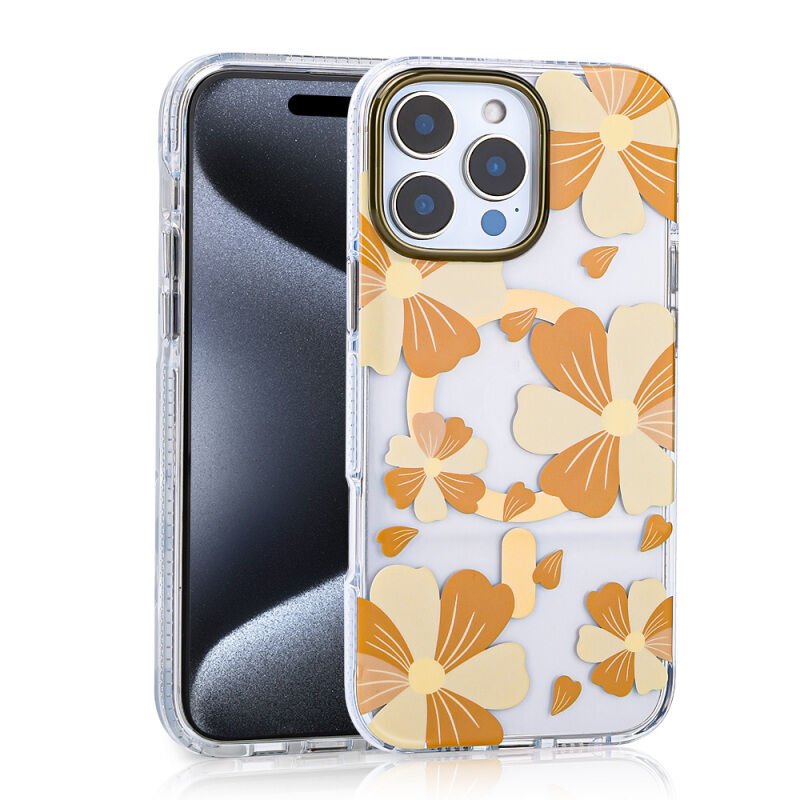 Apple iPhone 16 Pro Kılıf M-safe Şarj Özellikli Zore Papat Kapak