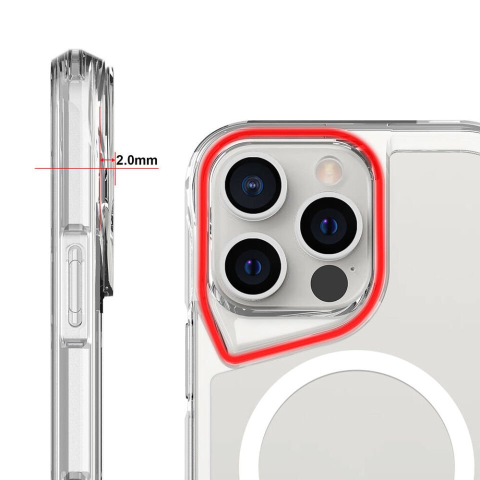 Apple iPhone 16 Pro Kılıf Zore Magsafe Şarj Özellikli T-Max Magsafe Kapak