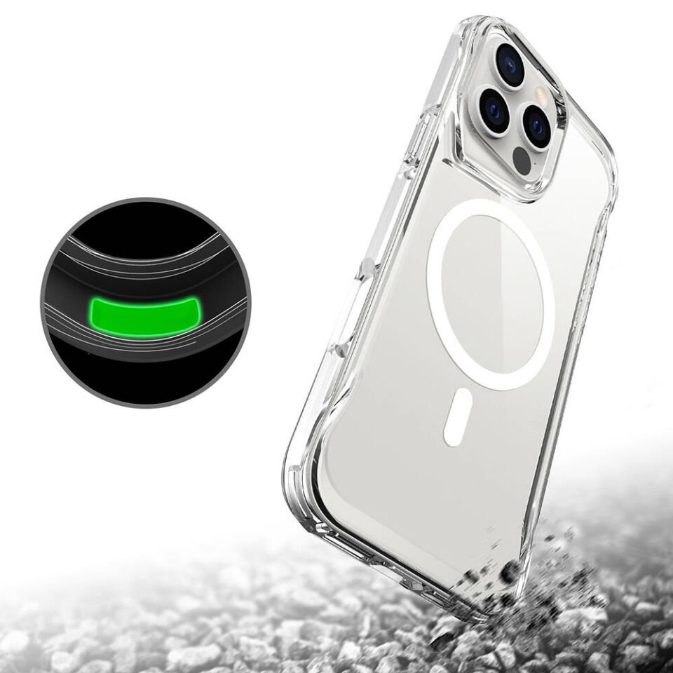 Apple iPhone 16 Pro Kılıf Zore Magsafe Şarj Özellikli T-Max Magsafe Kapak