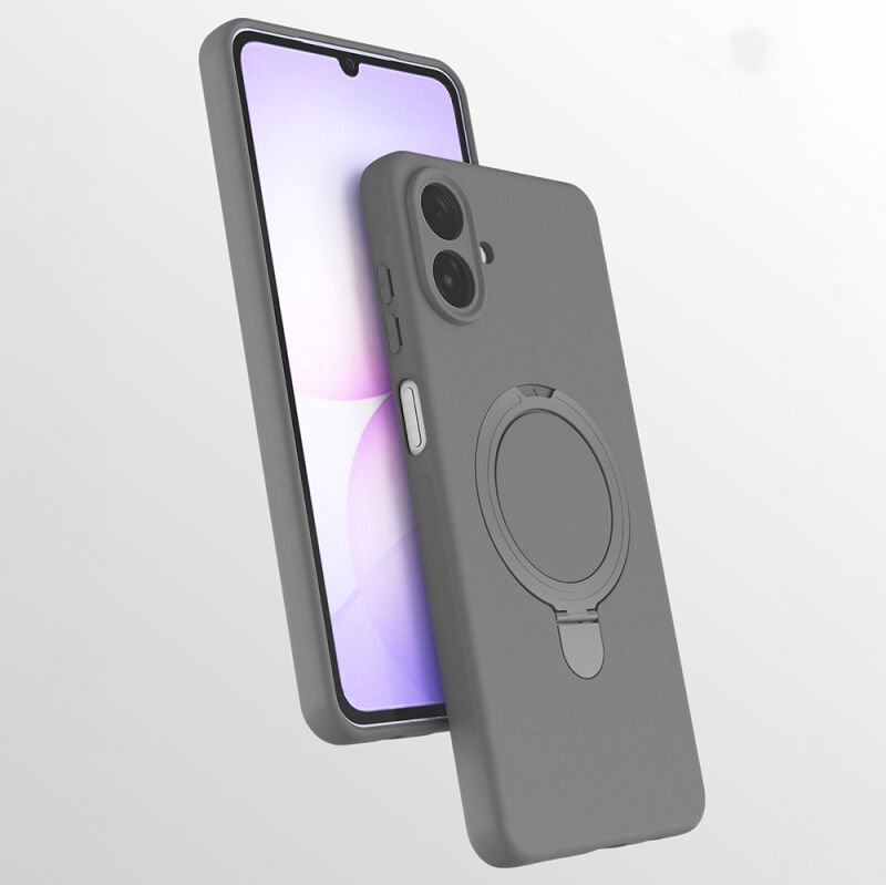 Galaxy A07 Kılıf M-safe Şarj Özellikli Standlı Zore Samara Kapak