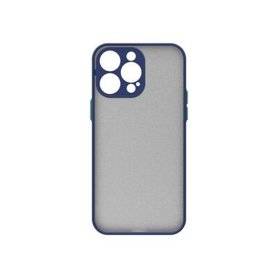 Apple iPhone 15 Pro Kılıf Zore Hux Kapak Lacivert