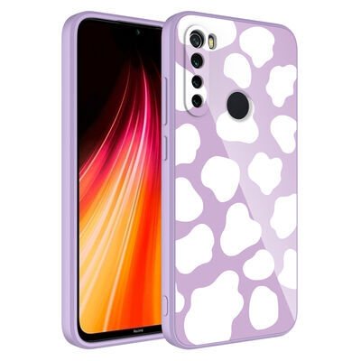 Xiaomi Redmi Note 8 Kılıf Kamera Korumalı Desenli Sert Silikon Zore Epoksi Kapak