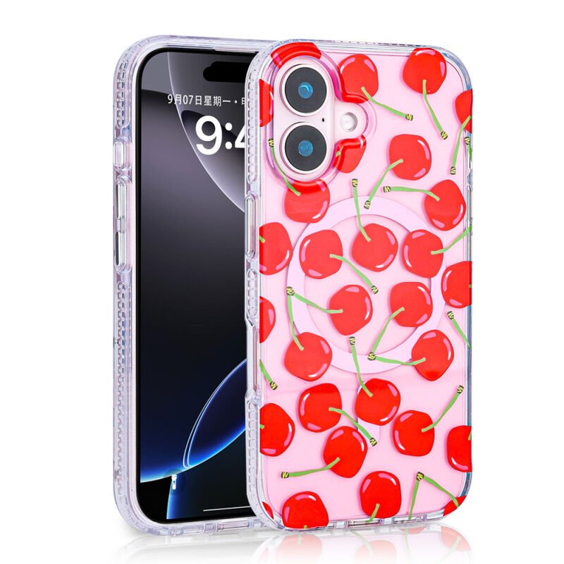 Apple iPhone 16 Plus Kılıf M-safe Şarj Özellikli Zore Stilo Kapak