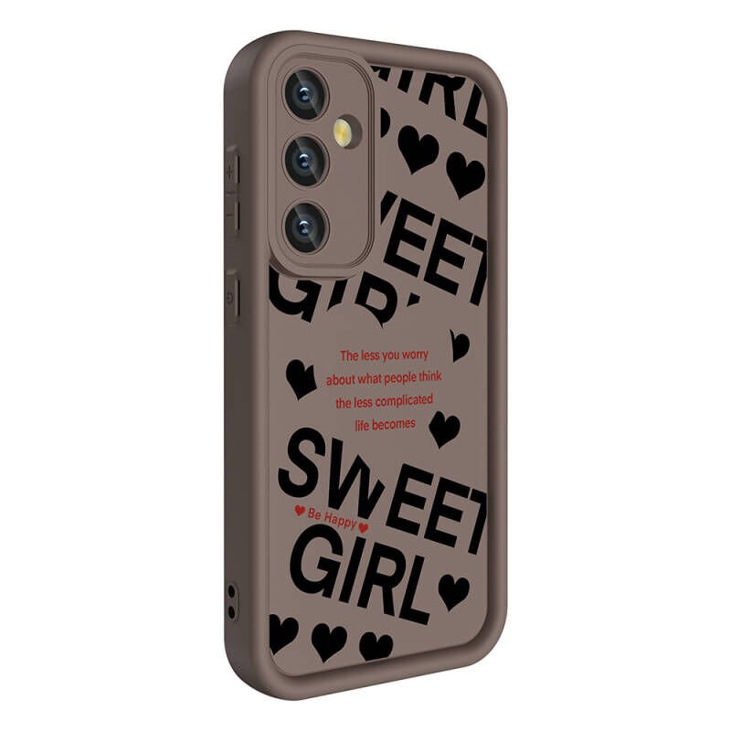 Galaxy S24 Kılıf Kamera Korumalı Baskılı Arka Yüzey Zore Klas Kapak