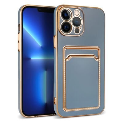 Apple iPhone 13 Pro Kılıf Zore Bark Kartlıklı Kapak