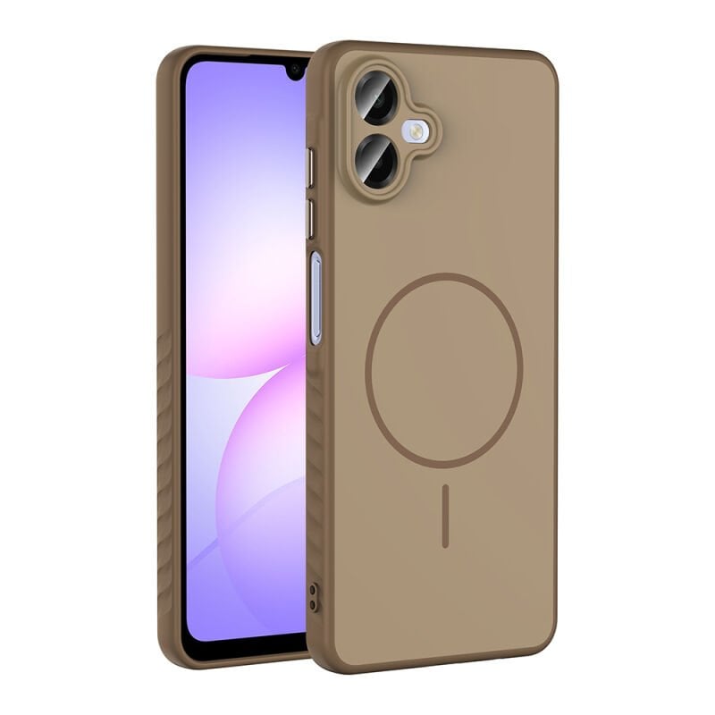 Galaxy A07 Kılıf M-safe Şarj Özellikli Zore Tea Kapak