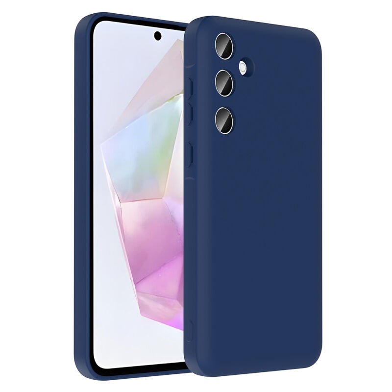 Galaxy A56 Kılıf Kamera Korumalı Kartlık Hazneli Zore Vitra Kapak