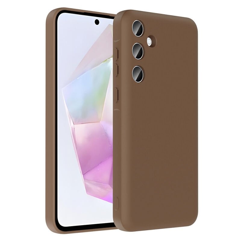 Galaxy A56 Kılıf Kamera Korumalı Kartlık Hazneli Zore Vitra Kapak