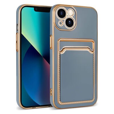 Apple iPhone 13 Kılıf Zore Bark Kartlıklı Kapak
