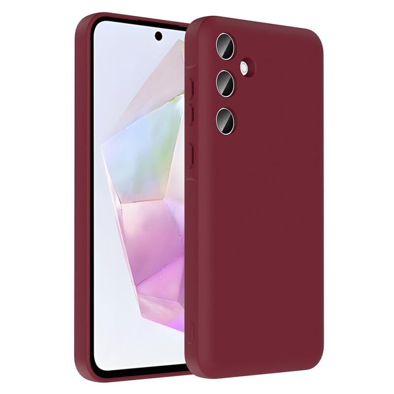 Galaxy A36 Kılıf Kamera Korumalı Kartlık Hazneli Zore Vitra Kapak