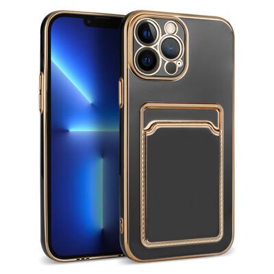 Apple iPhone 12 Pro Max Kılıf Zore Bark Kartlıklı Kapak
