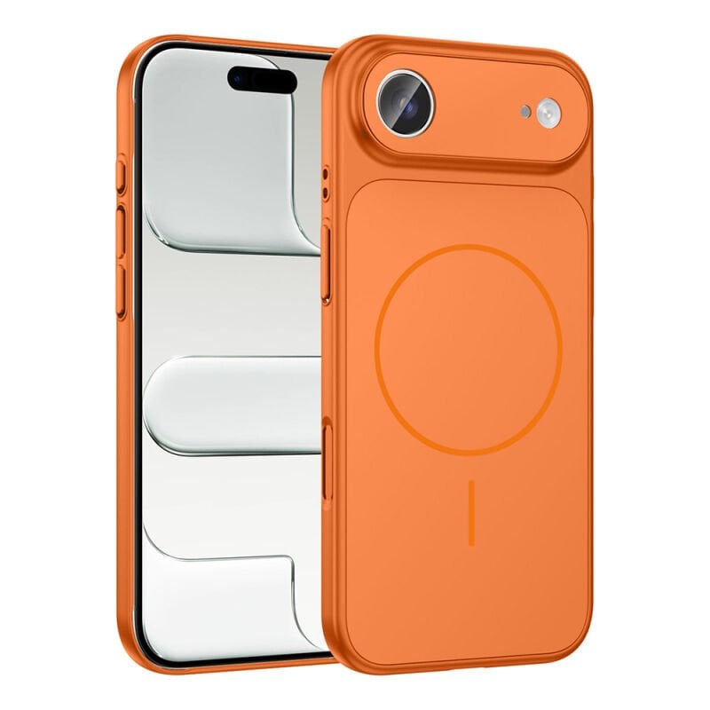 Apple iPhone 17 Air Kılıf Zore M-Safe Şarj Özellikli Kamera Korumalı Formen Kapak