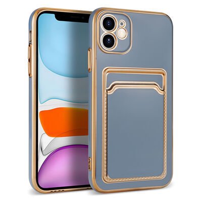 Apple iPhone 12 Kılıf Zore Bark Kartlıklı Kapak