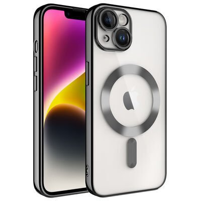 Apple iPhone 13 Kılıf Kamera Korumalı Magsafe Wireless Şarj Özellikli Zore Demre Kapak