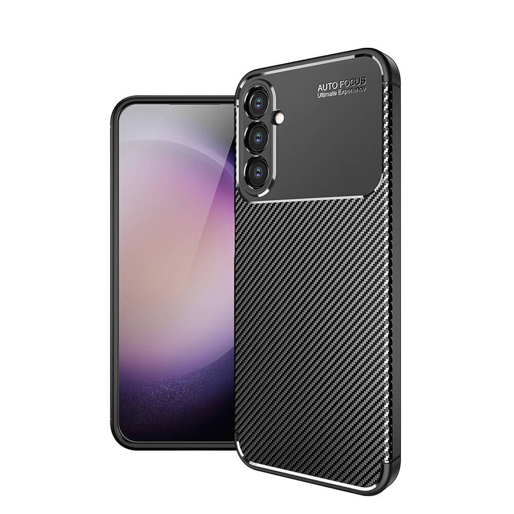 Galaxy S24 Kılıf Zore Negro Silikon Kapak Siyah