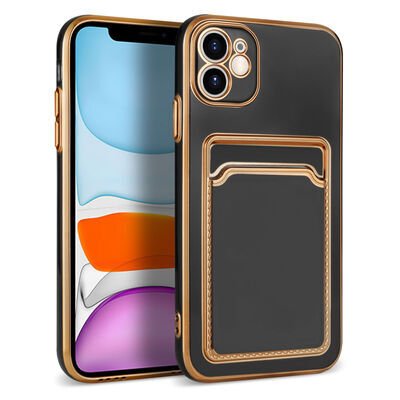 Apple iPhone 11 Kılıf Zore Bark Kartlıklı Kapak