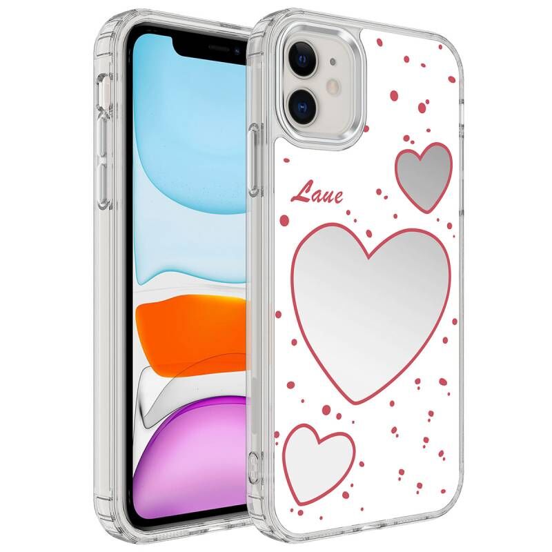 Apple iPhone 11 Kılıf Airbagli Parlak Tasarımlı Zore Mimbo Kapak NO3