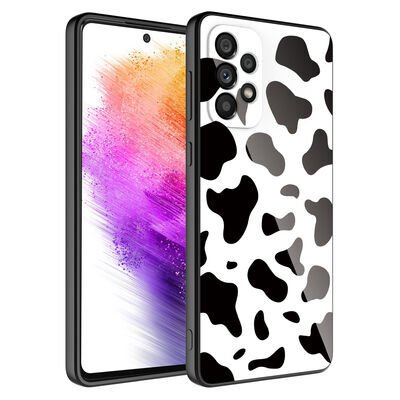 Galaxy A33 5G Kılıf Kamera Korumalı Desenli Sert Silikon Zore Epoksi Kapak