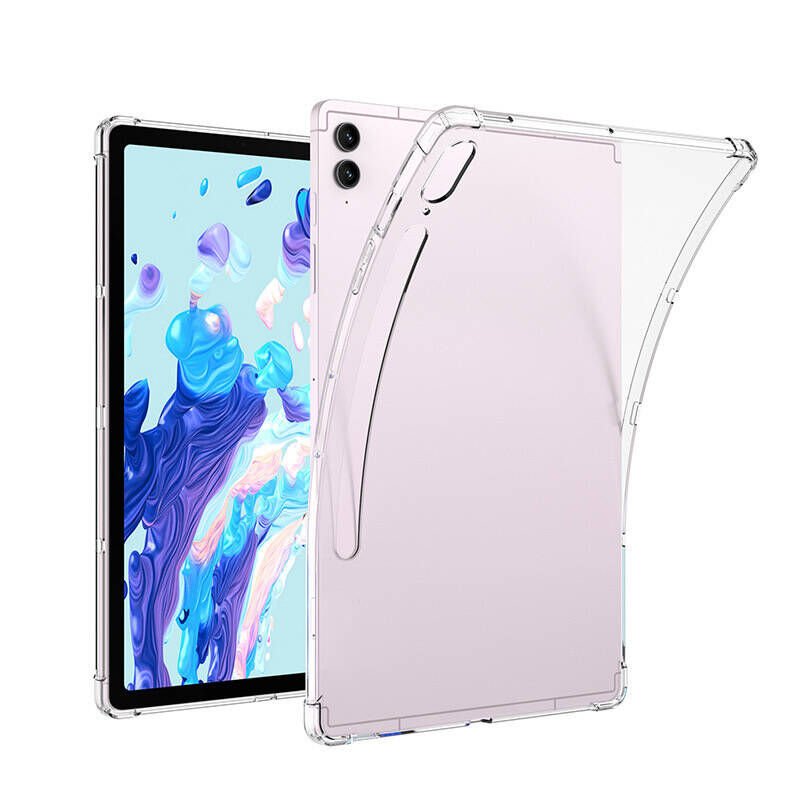 Galaxy Tab S10 Ultra Kılıf Zore Tablet Nitro Anti Shock Silikon Kapak Şeffaf