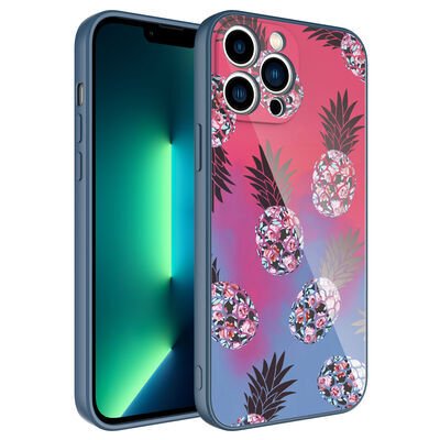 Apple iPhone 11 Pro Max Kılıf Kamera Korumalı Desenli Sert Silikon Zore Epoksi Kapak