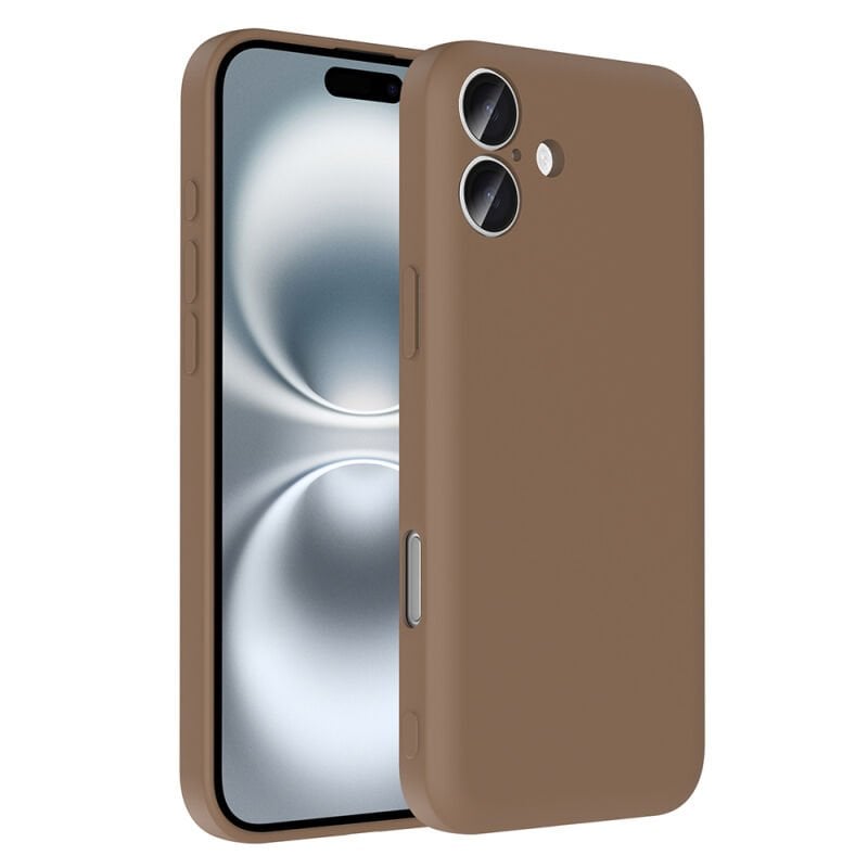 Apple iPhone 16 Kılıf Kamera Korumalı Kartlık Hazneli Zore Vitra Kapak