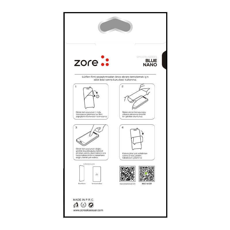 Apple iPhone 13 Pro Max Zore Blue Nano Ekran Koruyucu
