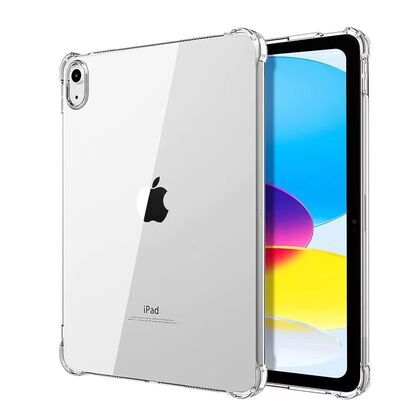 Apple iPad Air 10.9 2020 (4.Nesil) Kılıf Zore Tablet Nitro Anti Shock Silikon Kapak Şeffaf