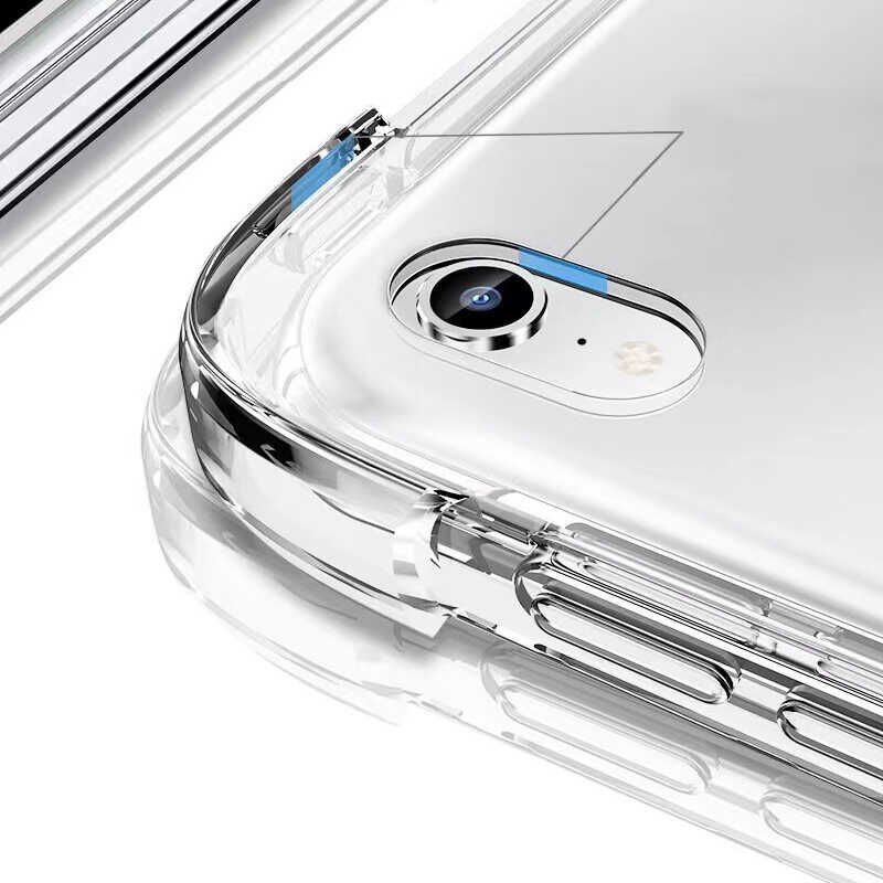 Apple iPad Mini 2021 (6.Nesil) Kılıf Zore Tablet Nitro Anti Shock Silikon Kapak Şeffaf