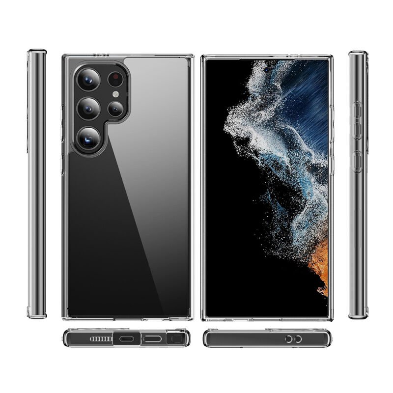 Galaxy S26 Ultra Kılıf Zore Droga Kapak Şeffaf