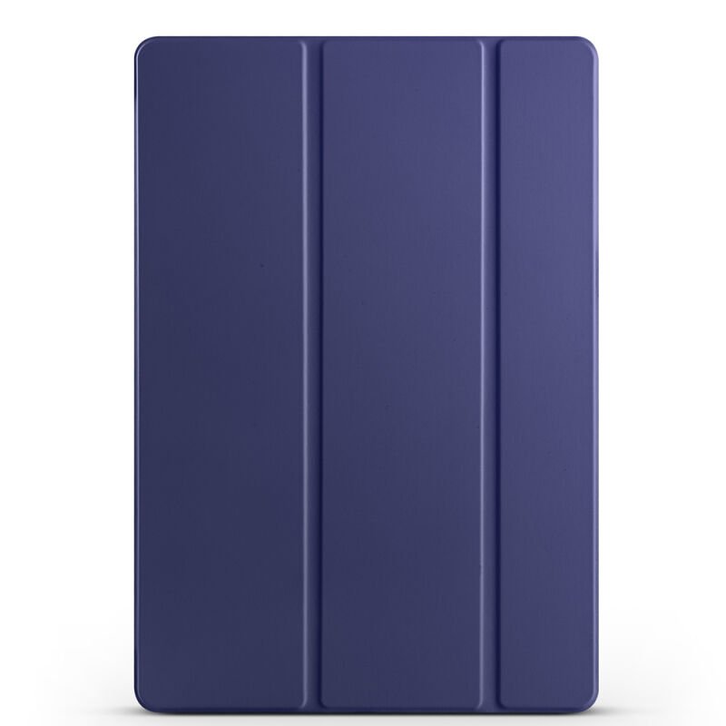 Galaxy Tab S10 FE Plus Zore Smart Cover Kalem Bölmeli Standlı 1-1 Kılıf Lacivert