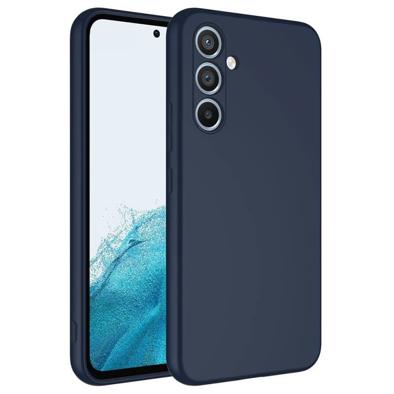 Galaxy A54 Kılıf Zore Mara Lansman Kapak Lacivert