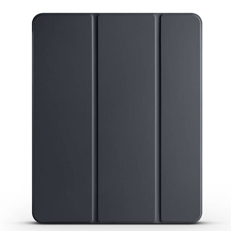 Apple iPad Air 11 2025 M3 Zore Smart Cover Kalem Bölmeli Standlı 1-1 Kılıf Siyah