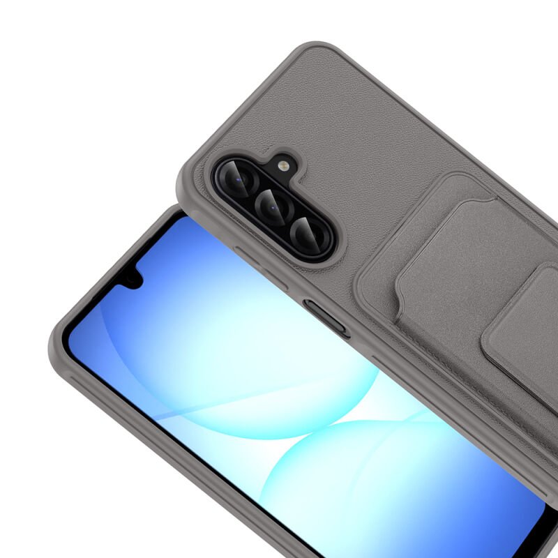 Galaxy A17 Kılıf Kartlıklı TPU Zore Bikart Kapak