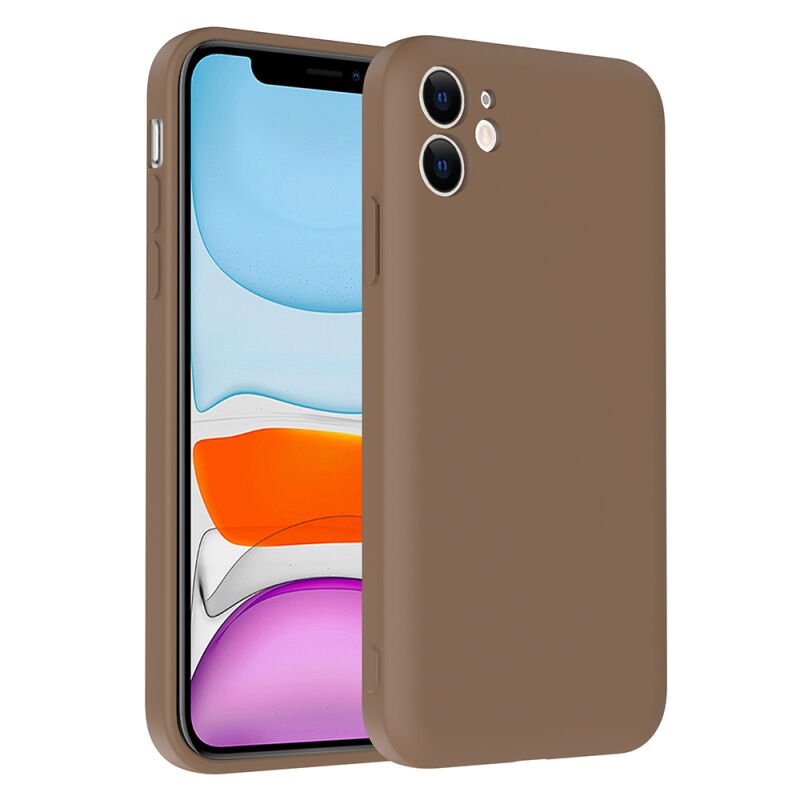 Apple iPhone 11 Kılıf Kamera Korumalı Kartlık Hazneli Zore Vitra Kapak