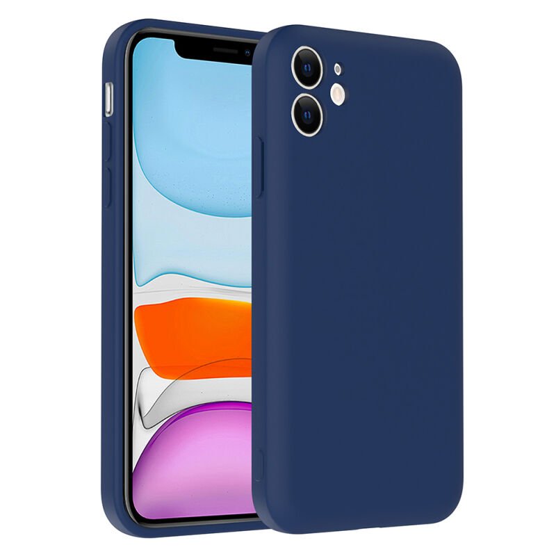 Apple iPhone 11 Kılıf Kamera Korumalı Kartlık Hazneli Zore Vitra Kapak