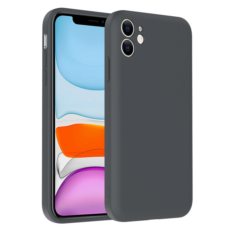 Apple iPhone 11 Kılıf Kamera Korumalı Kartlık Hazneli Zore Vitra Kapak