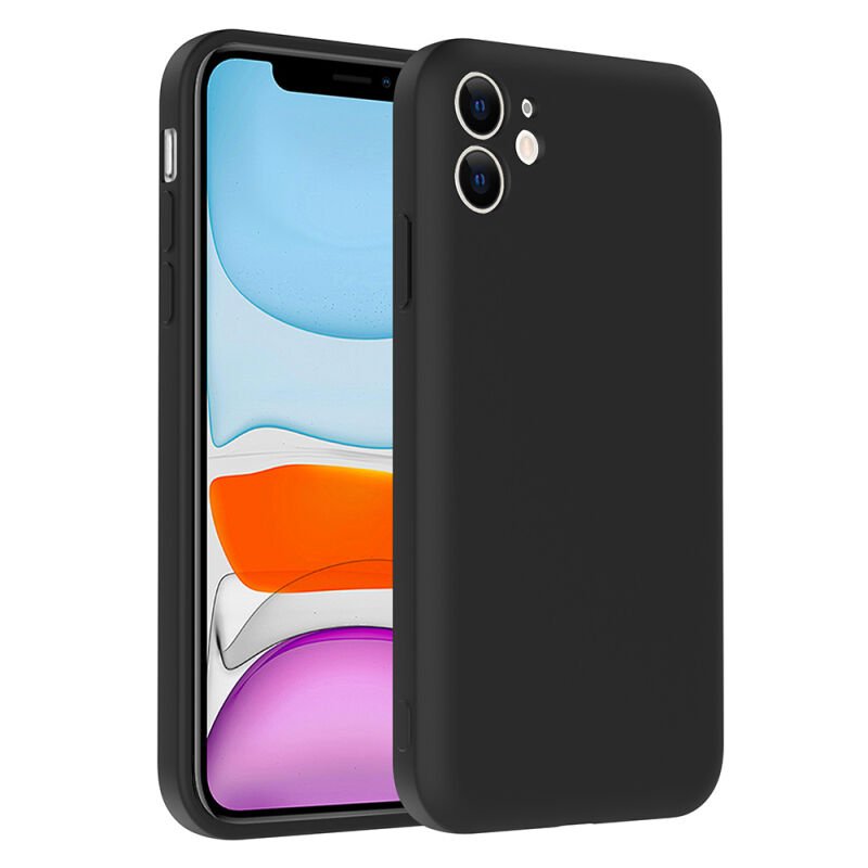 Apple iPhone 11 Kılıf Kamera Korumalı Kartlık Hazneli Zore Vitra Kapak